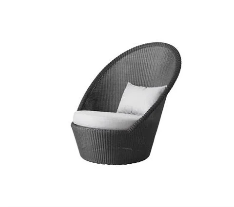 FOTELOGRODOWY KINGSTON OKRĄGŁY GRAPHITE | CANE-LINE Cena promocyjna