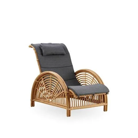 FOTEL PARIS Z PODUSZKAMI NATURAL RATTAN | SIKA DESIGN Obniżka ceny
