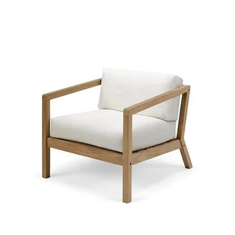 Obniżka ceny FOTEL OGRODOWY VIRKELYST WHITE | FRITZ HANSEN