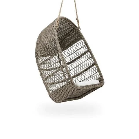 FOTEL OGRODOWY WISZĄCY EVELYN ANTIQUE GREY | SIKA DESIGN Taniej