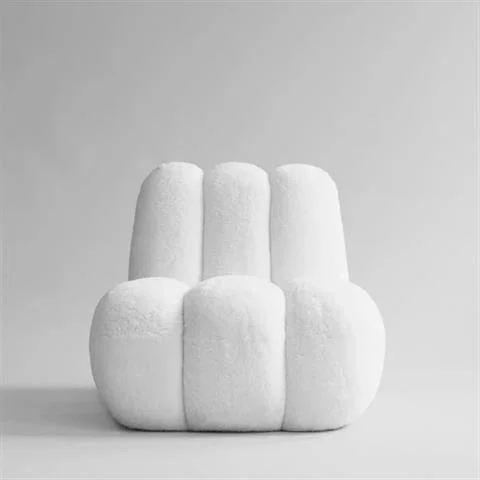 FOTEL TOE WHITE (SHEEPSKIN) | 101 COPENHAGEN Szybka dostawa