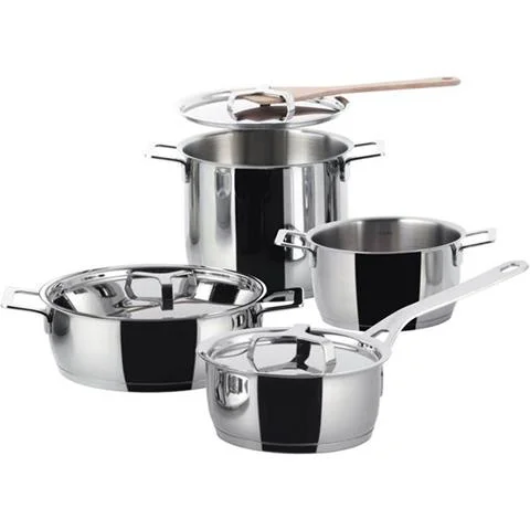 GARNKI POTS & PANS7 ELEMENTÓW | ALESSI Niska cena