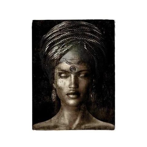 GRAFIKA GLAMOUR GIRL SEPIA 100 X 150 CM | ARTWOOD Tylko dziś